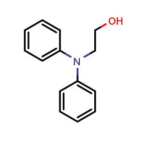 Chemical structure of 2-Diphenylaminoethanol , CAS 6315-51-1, AChemBlock AD242574