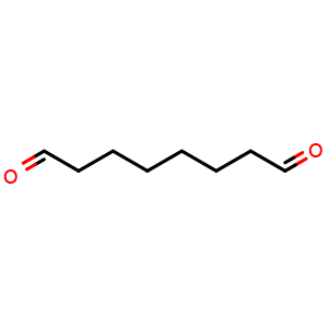 Chemical structure of Octanedial , CAS 638-54-0, AChemBlock AD242596