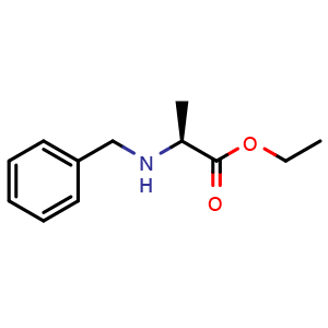Chemical structure of Ethyl benzylalaninate , CAS 64892-53-1, AChemBlock AD242619