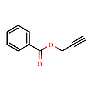 Chemical structure of Prop-2-yn-1-yl benzoate , CAS 6750-04-5, AChemBlock AD242666