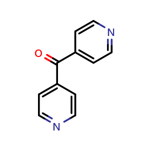 Chemical structure of 4-(pyridine-4-carbonyl)pyridine , CAS 6918-15-6, AChemBlock AD242703