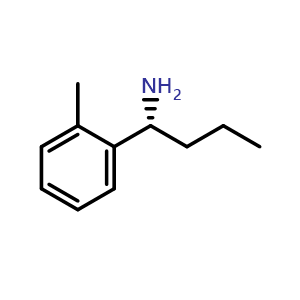 Chemical structure of (1R)-1-(2-methylphenyl)butan-1-amine , CAS 698378-41-5, AChemBlock AD242721