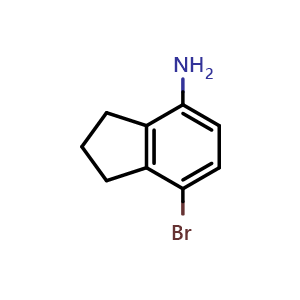 7-Bromo-2,3-dihydro-1H-inden-4-amine