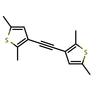 1,2-Bis(2,5-dimethylthiophen-3-yl)ethyne