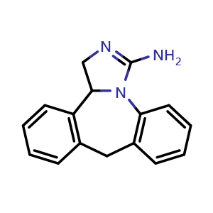 Chemical structure of 9,13b-dihydro-1H-dibenzo[c,f]imidazo[1,5-a]azepin-3-amine , CAS 80012-43-7, AChemBlock AD242920