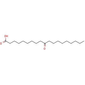 10-Oxononadecanoic acid