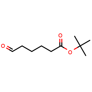 Chemical structure of tert-butyl 6-oxohexanoate , CAS 84201-77-4, AChemBlock AD242974