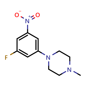 1-(3-Fluoro-5-nitrophenyl)-4-methylpiperazine