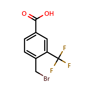 4-(bromomethyl)-3-(trifluoromethyl)benzoic acid