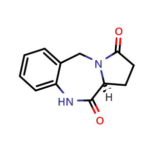 (S)-1,5,10,11a-tetrahydro-3H-benzo[e]pyrrolo[1,2-a][1,4]diazepine-3,11(2H)-dione
