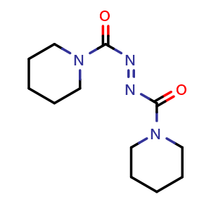 Chemical structure of (NE)-N-{[(E)-piperidine-1-carbonyl]imino}piperidine-1-carboxamide , CAS 871024-86-1, AChemBlock AD243105