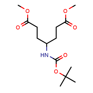 Dimethyl 4-(Boc-amino)heptanedioate