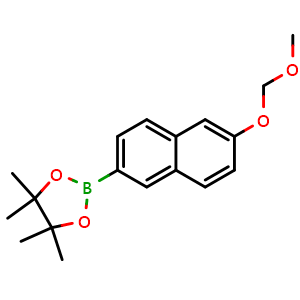 2-(6-(Methoxymethoxy)naphthalen-2-yl)-4,4,5,5-tetramethyl-1,3,2-dioxaborolane
