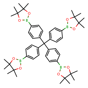 4,4,5,5-tetramethyl-2-(4-{tris[4-(4,4,5,5-tetramethyl-1,3,2-dioxaborolan-2-yl)phenyl]methyl}phenyl)-1,3,2-dioxaborolane