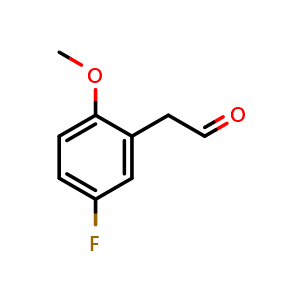 2-(5-fluoro-2-methoxyphenyl)acetaldehyde