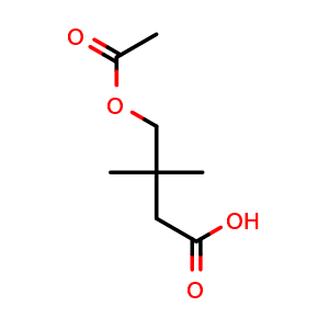 4-(acetyloxy)-3,3-dimethylbutanoic acid