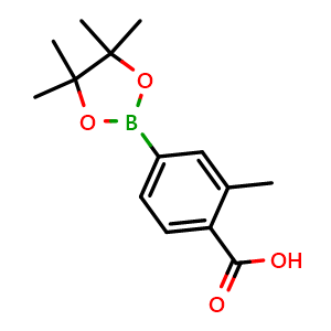 2-methyl-4-(4,4,5,5-tetramethyl-1,3,2-dioxaborolan-2-yl)benzoic acid
