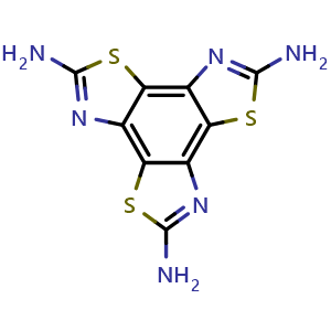 Benzo[1,2-d:3,4-d':5,6-d'']tris(thiazole)-2,5,8-triamine