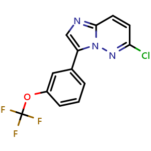6-Chloro-3-(3-(trifluoromethoxy)phenyl)imidazo[1,2-b]pyridazine