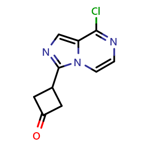 3-(8-chloroimidazo[1,5-a]pyrazin-3-yl)cyclobutanone