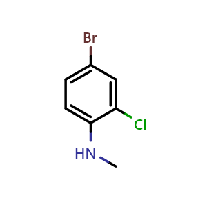 4-bromo-2-chloro-N-methylaniline