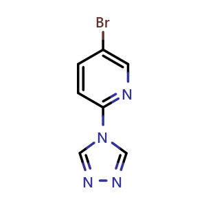 5-Bromo-2-(4H-1,2,4-triazol-4-yl)pyridine