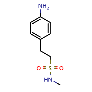2-(4-aminophenyl)-N-methylethane-1-sulfonamide
