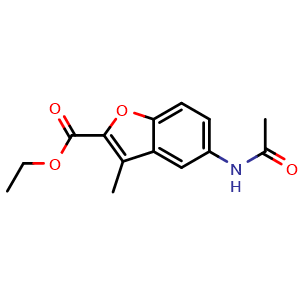 Ethyl 5-acetamido-3-methylbenzofuran-2-carboxylate