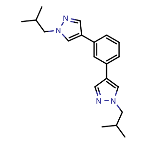 1,3-Bis(1-isobutyl-4-pyrazolyl)benzene