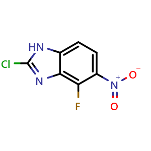 2-Chloro-4-fluoro-5-nitrobenzimidazole