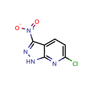 6-chloro-3-nitro-1H-pyrazolo[3,4-b]pyridine