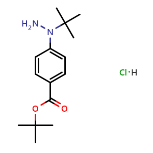 tert-Butyl 4-(1-(tert-butyl)hydrazinyl) benzoate hydrochloride