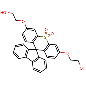 3',6'-Bis(2-hydroxyethoxy)spiro[fluorene-9,9'-thioxanthene]-10',10'-dione