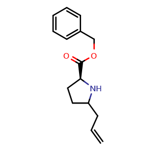Benzyl (2S)-5-allylpyrrolidine-2-carboxylate