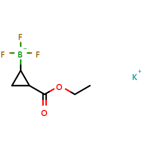 potassium (2-(ethoxycarbonyl)cyclopropyl)trifluoroborate