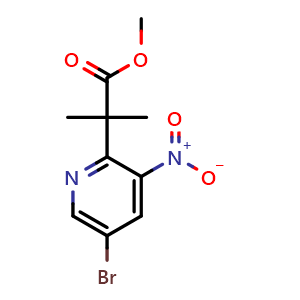Methyl 2-(5-bromo-3-nitropyridin-2-yl)-2-methylpropanoate