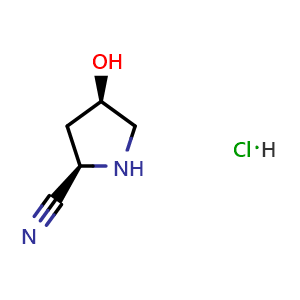 (2R,4R)-4-hydroxypyrrolidine-2-carbonitrile hydrochloride