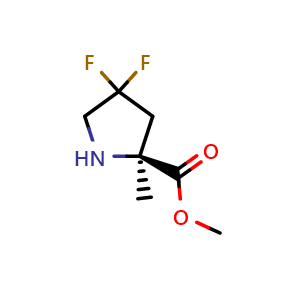 Methyl (S)-4,4-difluoro-2-methylpyrrolidine-2-carboxylate