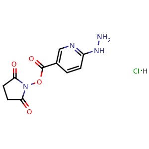 2,5-Dioxopyrrolidin-1-yl 6-hydrazinylnicotinate hydrochloride