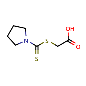2-(Pyrrolidine-1-carbothioylsulfanyl)acetic acid