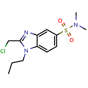 2-(Chloromethyl)-N,N-dimethyl-1-propyl-1H-benzo[d]imidazole-5-sulfonamide