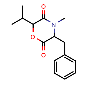 3-Benzyl-6-isopropyl-4-methylmorpholine-2,5-dione