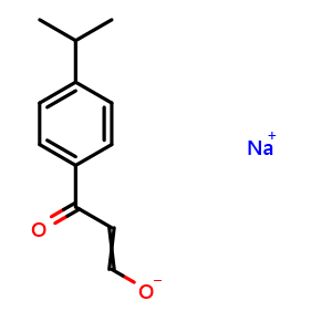Sodium-3-(4-isopropylphenyl)-3-oxoprop-1-en-1-olate