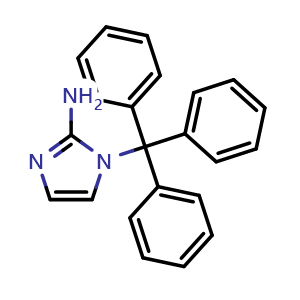 2-Amino-1-trityl-imidazole