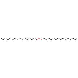 Chemical structure of 1-(Hexadecyloxy)hexadecane , CAS 4113-12-6, AChemBlock AD244195