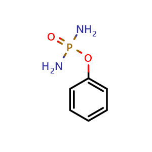 Chemical structure of Phenyl phosphorodiamidate , CAS 7450-69-3, AChemBlock AD244238