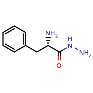 Chemical structure of L-Phenylalanine hydrazide , CAS 52386-52-4, AChemBlock AD244251