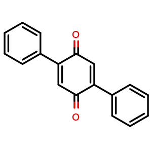 Chemical structure of [1,1':4',1''-Terphenyl]-2',5'-dione , CAS 844-51-9, AChemBlock AD244264