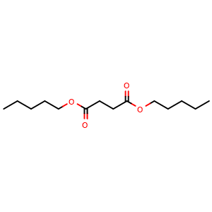Chemical structure of Dipentyl succinate , CAS 645-69-2, AChemBlock AD244276