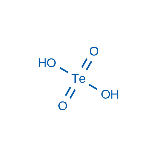 Chemical structure of Telluricacid , CAS 7803-68-1, AChemBlock AD244372